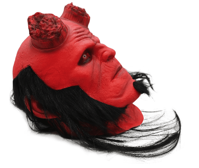 Djævelens ansigtsmaske karneval halloween