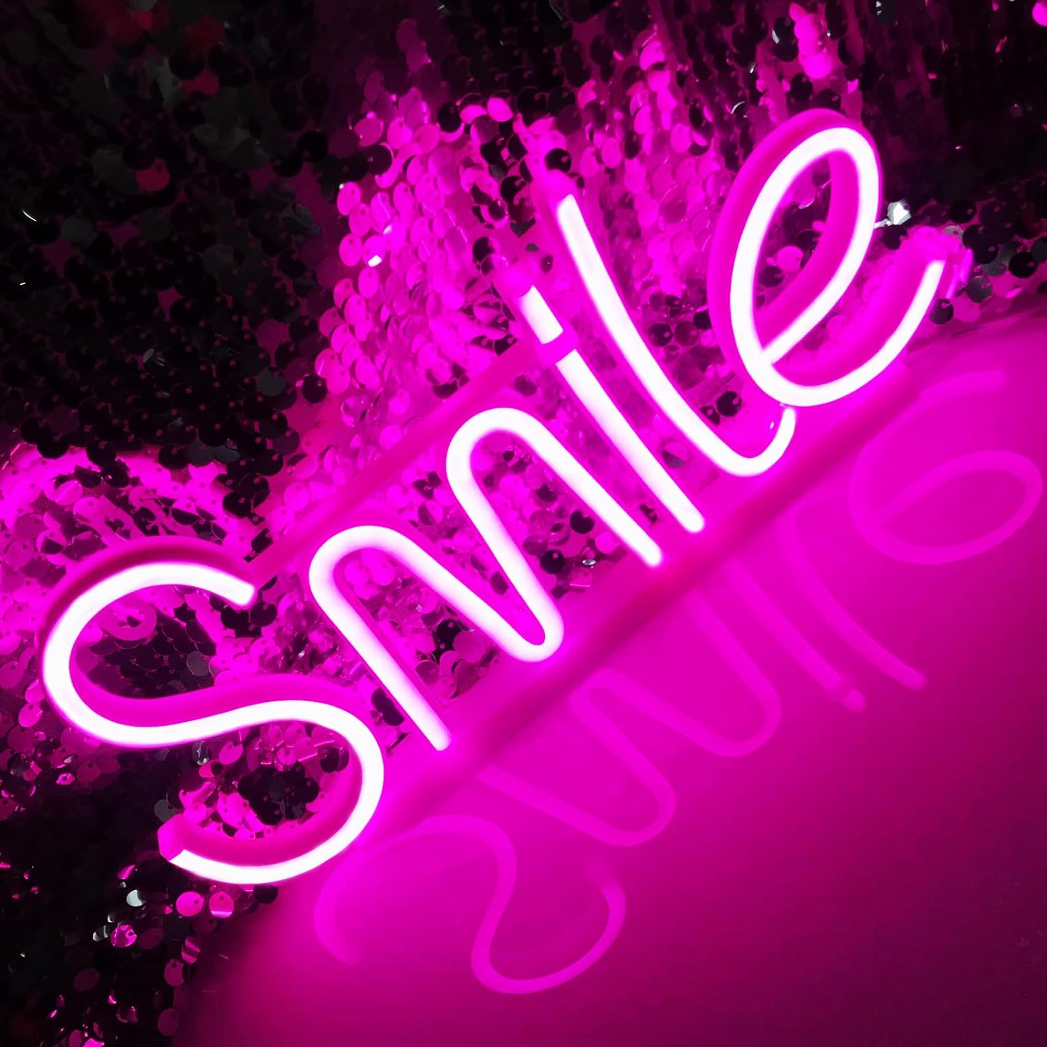 SMILE oplyst LED-skiltelys på vægophænget