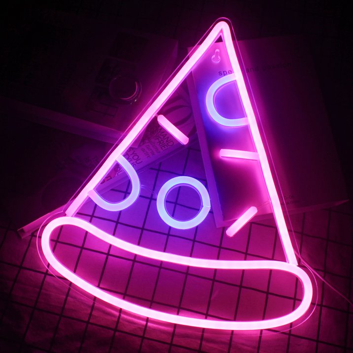 pizza - LED neonskilt logo